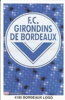 BORDEAUX FC LOGO FRANCE Original Starline Poster MINI Promo Piece 3x5