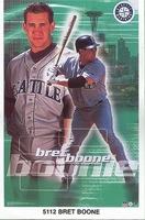 Bret Boone SEATTLE MARINERS Starline Poster MINI Promo Piece 3x5