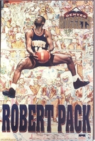 1995 Robert Pack Denver Nuggets Original Starline Poster OOP