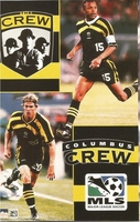 BRIAN MCBRIDE CLOUMBUS CREW MLS  Original Starline Poster MINI Promo Piece 3x5