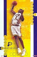 2003 Jermaine O'Neal Indiana Pacers Original Starline Poster OOP