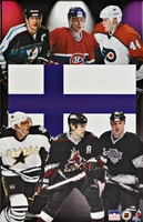 1997 Team Finland Collage Original Starline Poster OOP Selanne Koivu Numminen
