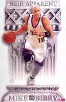 2003 Mike Bibby Sacramento Kings "Heir Apparent" Original Starline Poster OOP