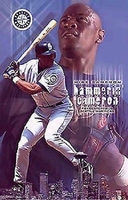 2002  Mike Cameron  Seattle Mariners Original Starline Poster OOP