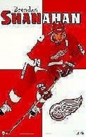 1997 Brendan Shanahan Detroit Red Wings Norman James Poster OOP