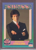 1991 Starline Hollywood SYLVESTOR STALLONE Original Prototype Card TOUGH