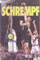 1993 Detlef Schrempf Indiana Pacers Original Starline Poster OOP