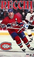 1997 Mark Recchi Montreal Canadiens Original Starline Poster OOP