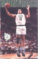 1993  Eric Montross Boston Celtics Original Starline Poster OOP