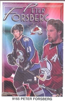 Peter Forsberg COLORADO AVALANCHE Original Starline Poster MINI Promo Piece 3x5