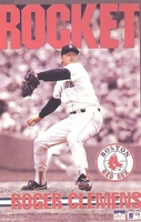 ROCKET Roger Clemens BOSTON RED SOX Starline Poster MINI Promo Piece 3x5