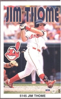 Jim Thome CLEVELAND INDIANS Starline Poster MINI Promo Piece 3x5
