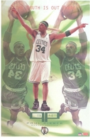 2003 Paul Pierce Boston Celtics The Truth's Out There Orig. Starline Poster OOP
