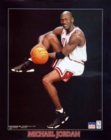 1998 Michael Jordan Chicago Bulls Portrait 16x20 Starline Poster OOP