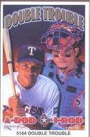 AROD IROD Double Trouble TEXAS RANGERS Starline Poster MINI Promo Piece 3x5