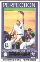 David Cone Perfect Game NEW YORK YANKEES Starline Poster MINI Promo Piece 3x5