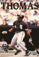 1992 Frank Thomas Chicago White Sox Original Starline Poster OOP **Newly elected Hall of Famer