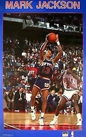 1988 Mark Jackson New York Knicks Original Starline Poster OOP