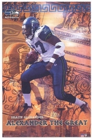 2003 Shaun Alexander Seattle Seahawks Original Starline Poster OOP