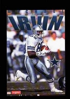 1993 Michael Irvin Action  Dallas Cowboys Original Starline Poster OOP