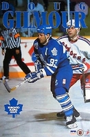 1993  Doug Gilmour Toronto Maple Leafs Original Starline Poster OOP