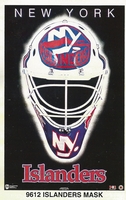 NEW YORK ISLANDERS MASK Original Norman James Poster MINI Promo Piece 3x5