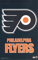 12 Philadelphia Flyers 5.5 x 8.5 inch Stickers