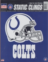 12 Indianapolis Colts 6 inch Static Cling Stickers