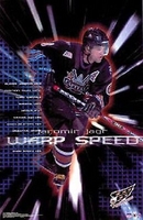 2002 Jaromir Jagr "Warp Speed" Washington Capitals Original Starline Poster OOP