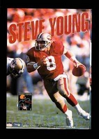 1993 Steve Young San Francisco 49ers Original Starline Poster OOP