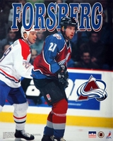 Peter Forsberg Colorado Avalanche 16x20 Starline Poster OOP