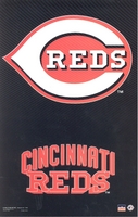 12 Cincinnati Reds 5.5 x 8.5 inch Stickers