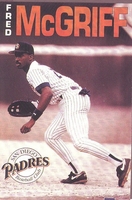 Fred McGriff SAN DIEGO PADRES Original Starline Poster MINI Promo Piece 3x5