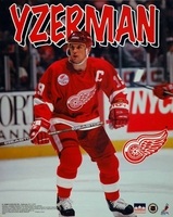 Steve Yzerman Detroit Red Wings 16x20 Starline Poster OOP