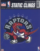 12 Toronto Raptors 6 inch Static Cling Stickers