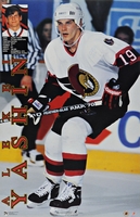 1993 Alexei Yashin Ottawa Senators Original Norman James Poster OOP