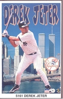 Derek Jeter 97 Skyline NEW YORK YANKEES Starline Poster MINI Promo Piece 3x5