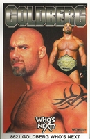 Goldberg Who's Next Original Funky Posters Wrestling MINI Promo Piece 3x5