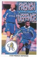 FRENCH DEFENSE COLLAGE CHELSEA FC Original Starline Poster MINI Promo Piece 3x5
