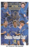 CHELSEA COLLAGE BLUE IS THE COLOUR Original Starline Poster MINI Promo Piece 3x5