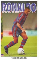 RONALDO BARCELONA Original Starline Poster MINI Promo Piece 3x5