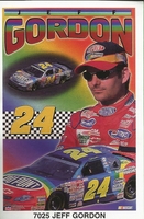 Jeff Gordon Collage Original Starline NASCAR Poster MINI Promo Piece 3x5