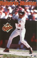 Roberto Alomar BALTIMORE ORIOLES Original Starline Poster MINI Promo Piece 3x5