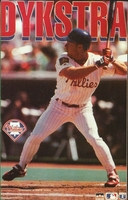 Len Dykstra PHILADELPHIA PHILLIES Starline Poster MINI Promo Piece 3x5