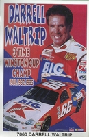 Darrell Waltrip KMART Original Starline NASCAR Poster MINI Promo Piece 3x5