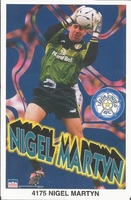 NIGEL MARTYN LEEDS UNITED Original Starline Poster MINI Promo Piece 3x5