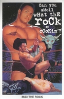 The Rock is Cookin Original Funky Posters Wrestling MINI Promo Piece 3x5
