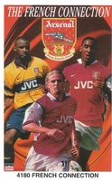 FRENCH CONNECTION ARSENAL COLLAGE Original Starline Poster MINI Promo Piece 3x5