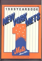 1989 New York Mets revised Yearbook NICE CONDITION