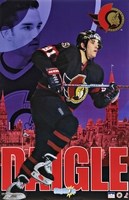 1994 Alexandre Daigle Ottawa Senators Original Starline Slapshot Series Poster